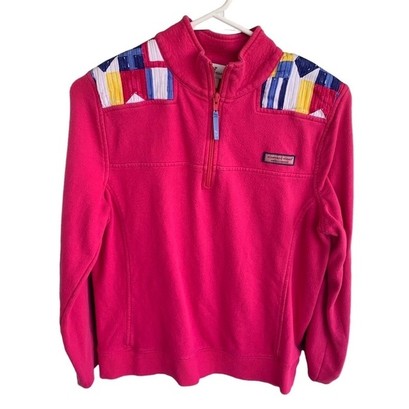 Women’s Vineyard Vines Pullover 1/4 Zip Jacket Size Small Sweater Style 2k0347 - Picture 1 of 6